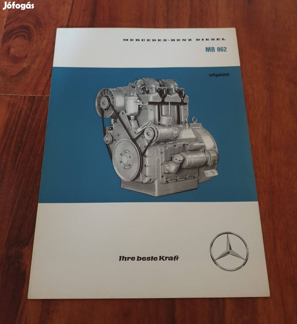 Mercedes MB 862 Motor Prospektus 1962