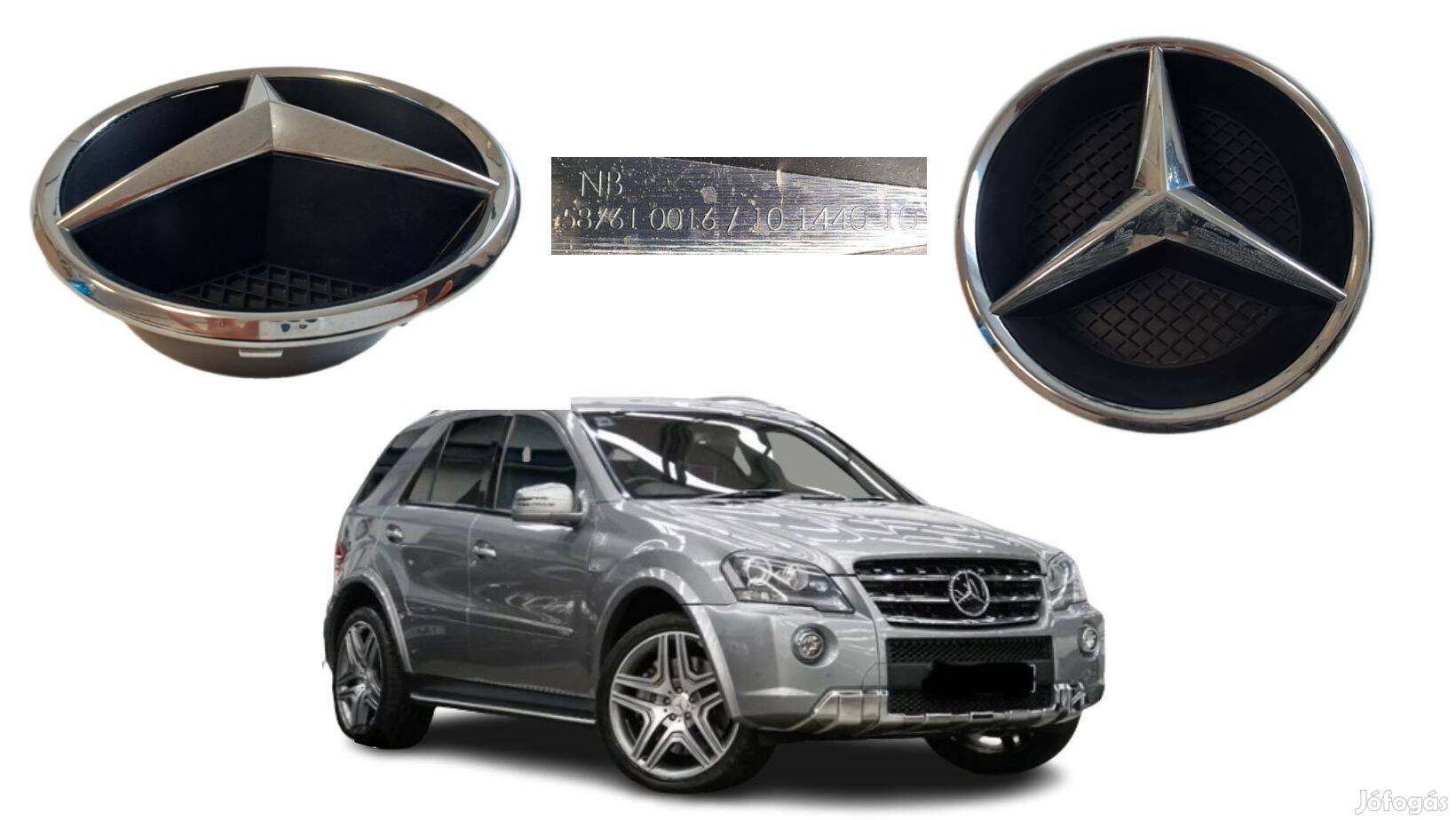 Mercedes ML63 AMG gyári embléma cikkszám 0008172116