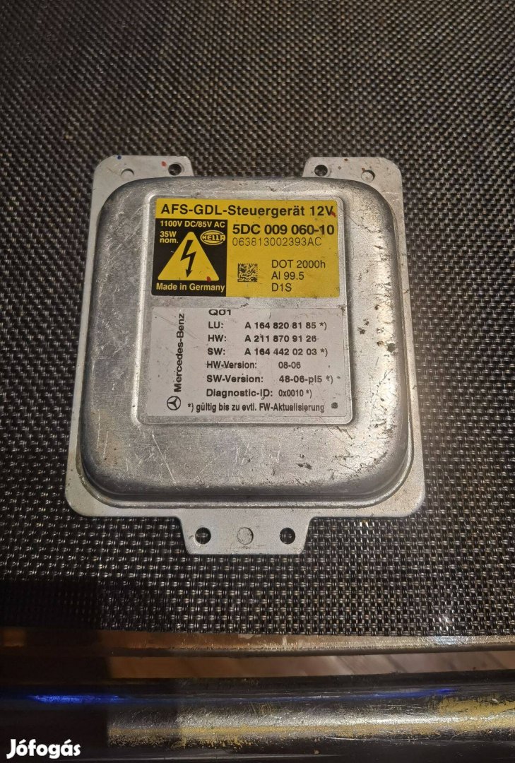 Mercedes ML w164+GL w251 xenon trafó Tesztelt!