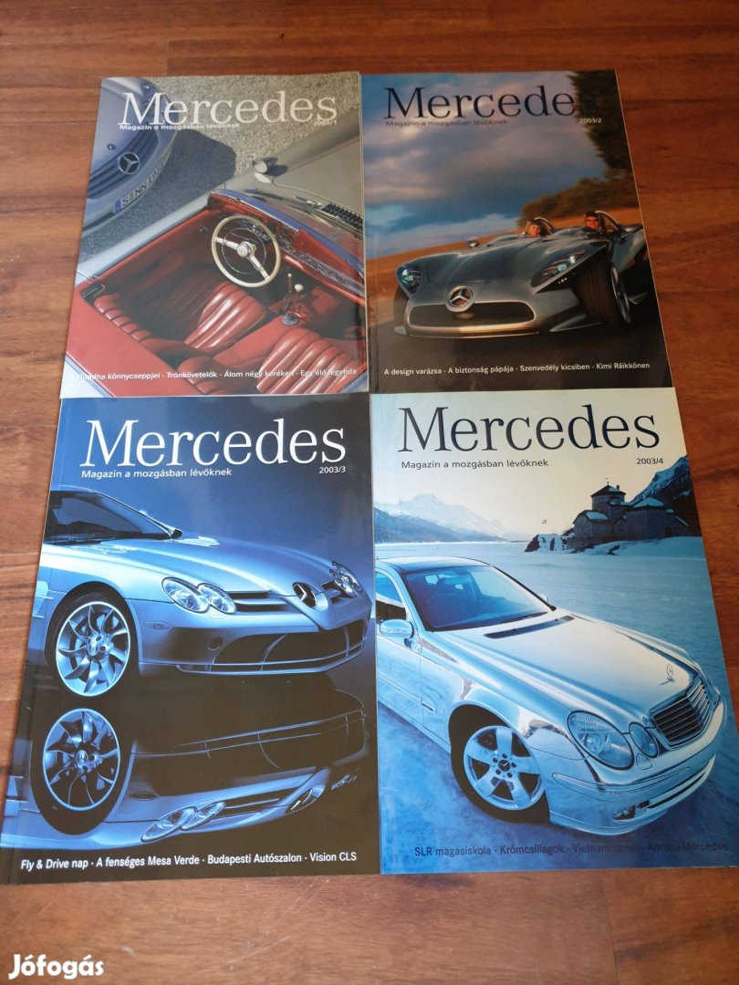 Mercedes Magazin 2003 Teljes Évfolyam Magyar Nyelv