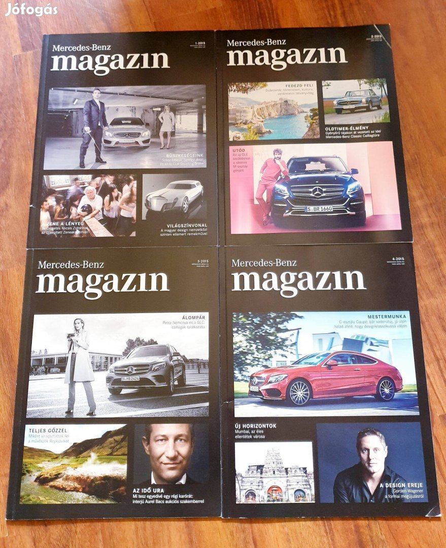 Mercedes Magazin 4 DB Magyar Nyelv 2015 Teljes Évfolyam