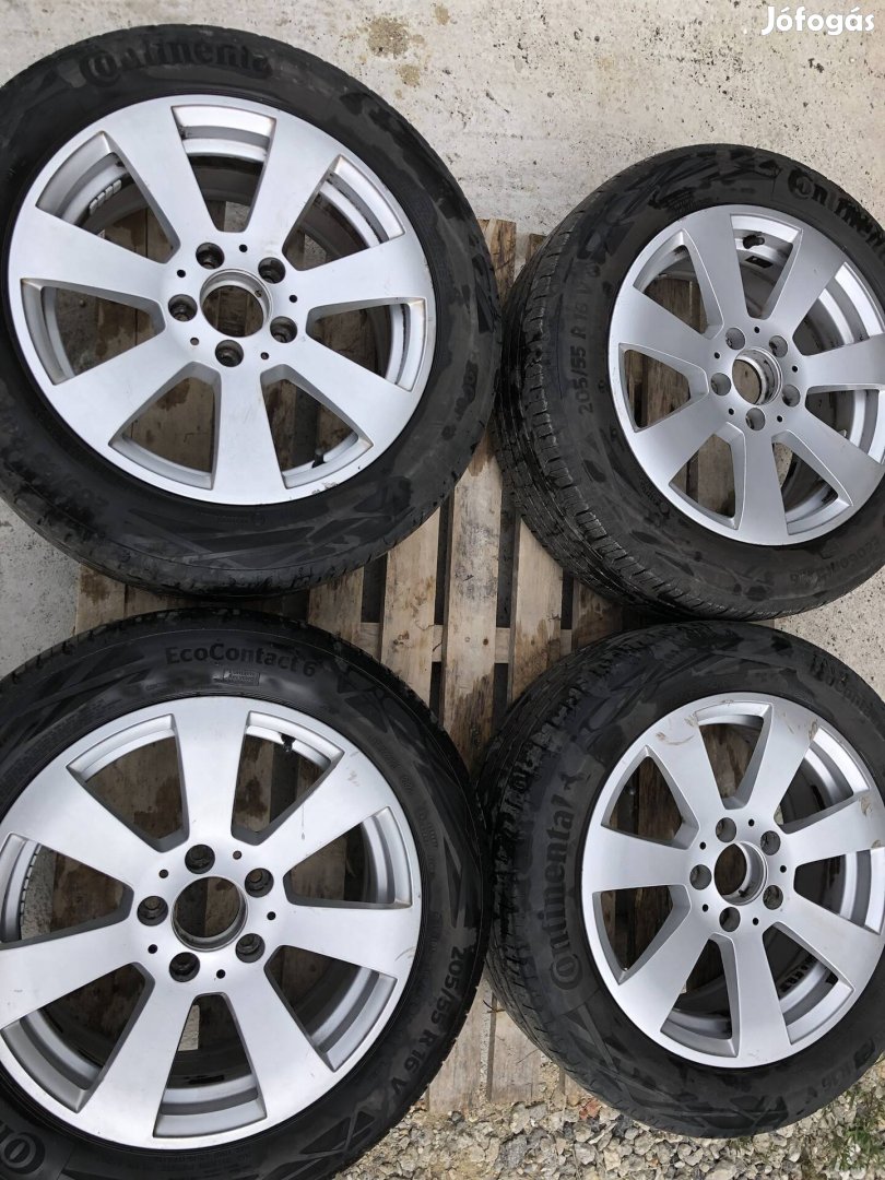 Mercedes Merci alufelni felni 5x112 16" nyarigumikkal