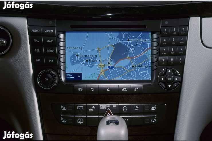 Mercedes Navigáció DVD Audio 50 APS NTG4 2023 Térképek