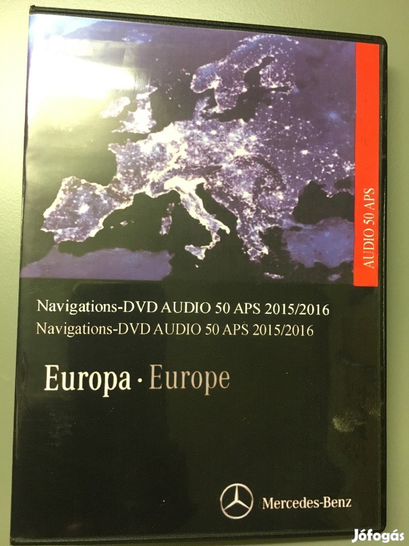 Mercedes Navigáció DVD Audio 50 APS NTG4-204 2016/2017