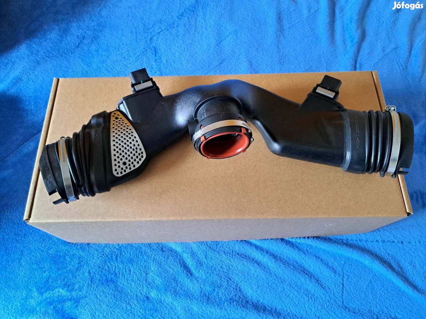 Mercedes OM642 W209 CLK szívócső y cső ökörszarv légtömegmérő turbócső