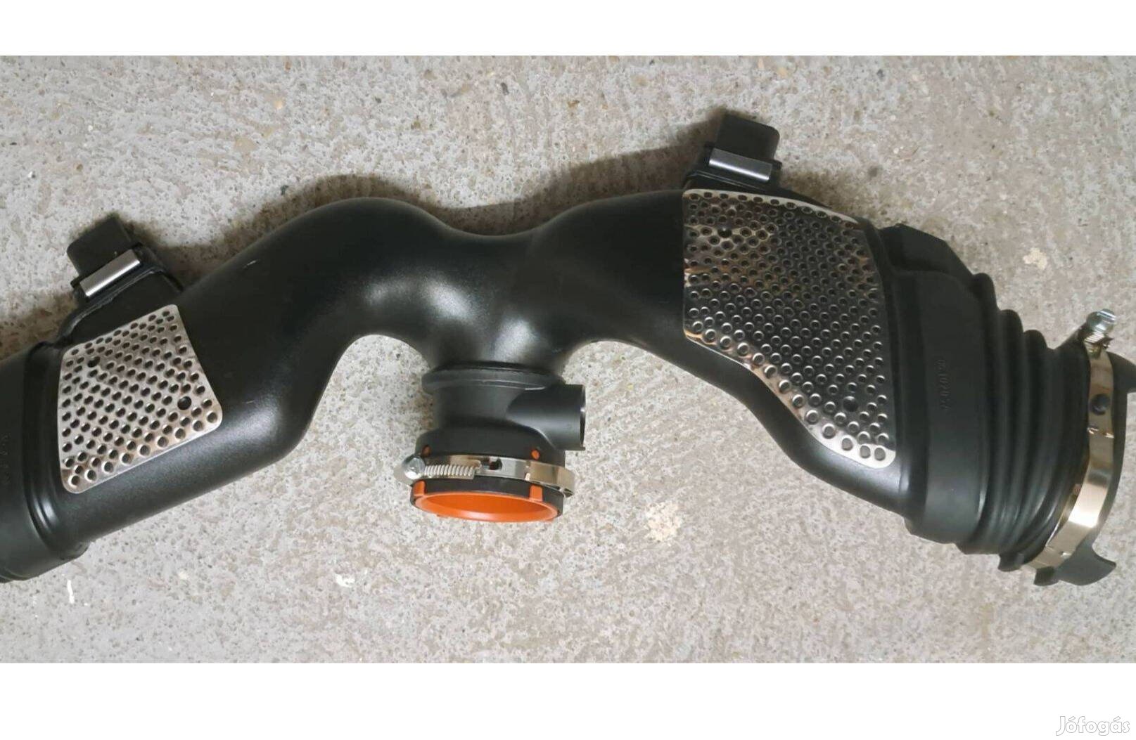 Mercedes OM642 W221 S szívócső y cső ökörszarv légtömegmérő turbócső