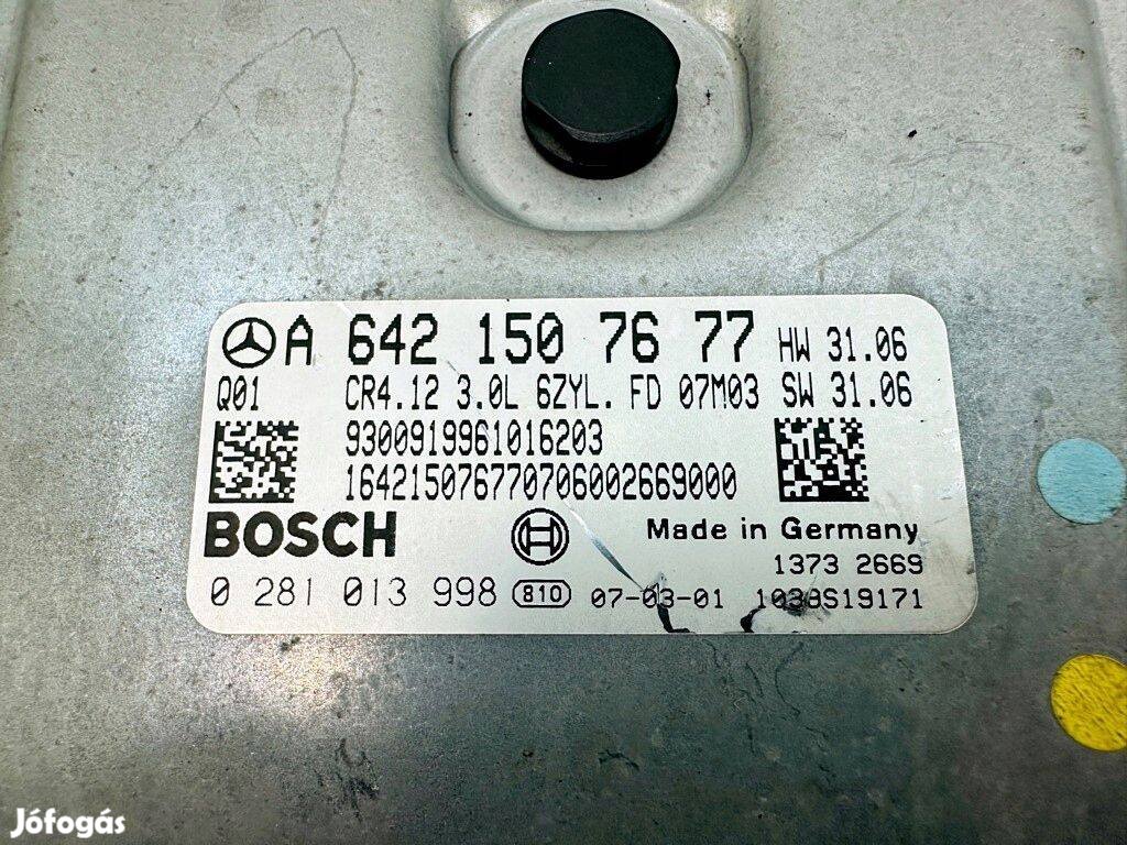 Mercedes OM642 motorvezérlő