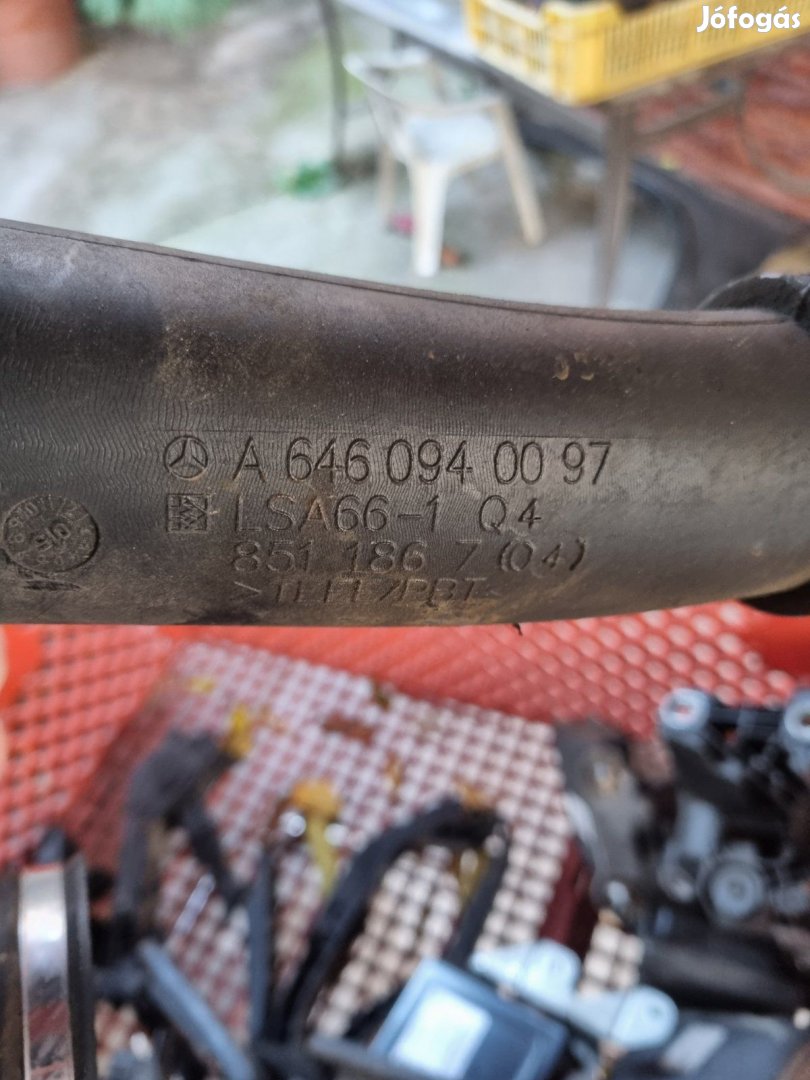 Mercedes OM646 szívócső A6460940097 eladó