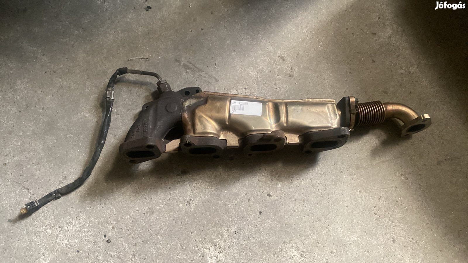 Mercedes OM651 kipufogócsonk A6511400709 eladó