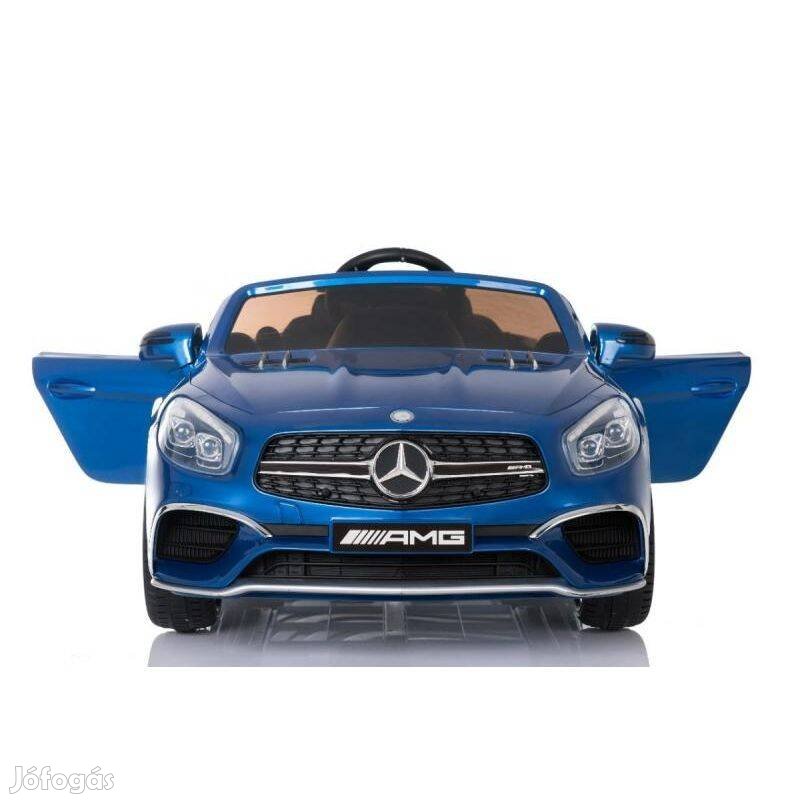 Mercedes SL65 12V lakk kék egyszemélyes eredeti elektromos kisautó