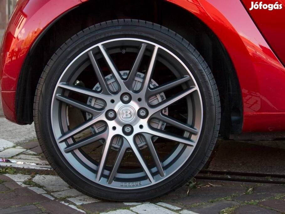Mercedes Smart 17 coll gyári Brabus alufelni 4x100 felni