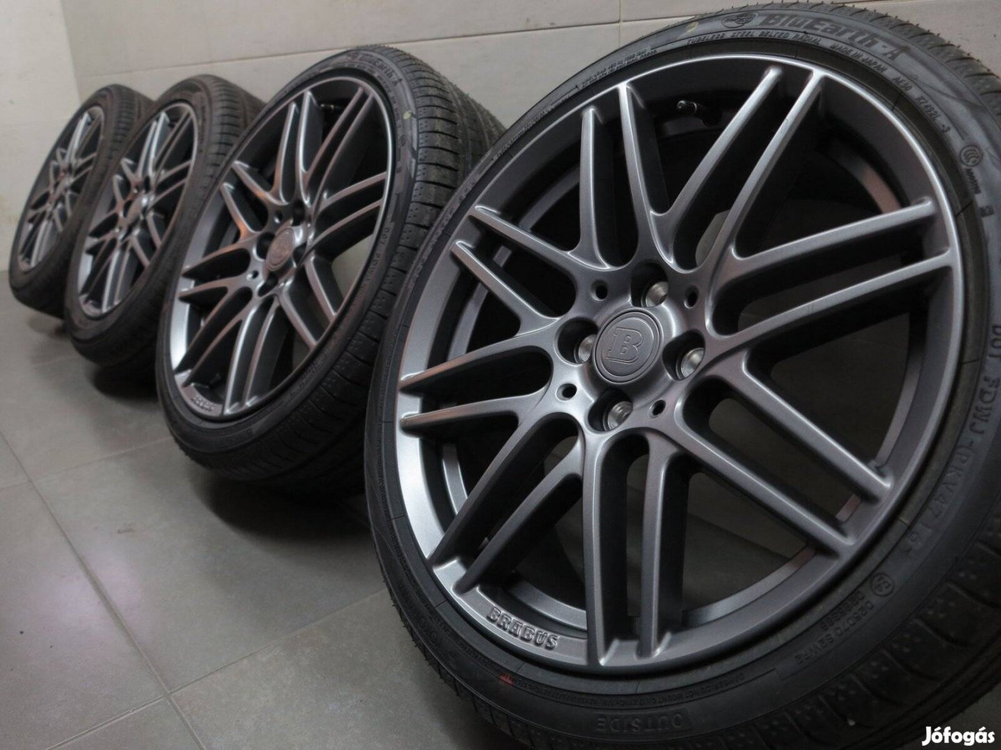 Mercedes Smart 17 coll gyári Brabus alufelni 4x100 felni