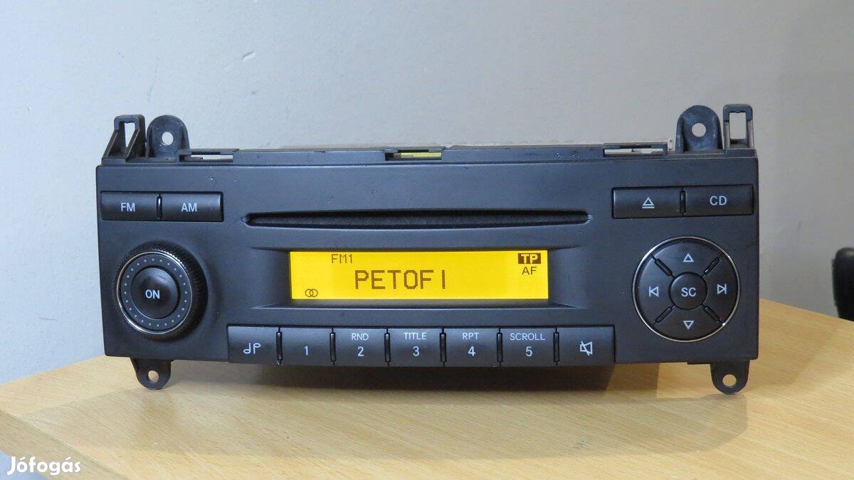 Mercedes Sound 5 Sprinter Vito gyári cd rádió fejegység