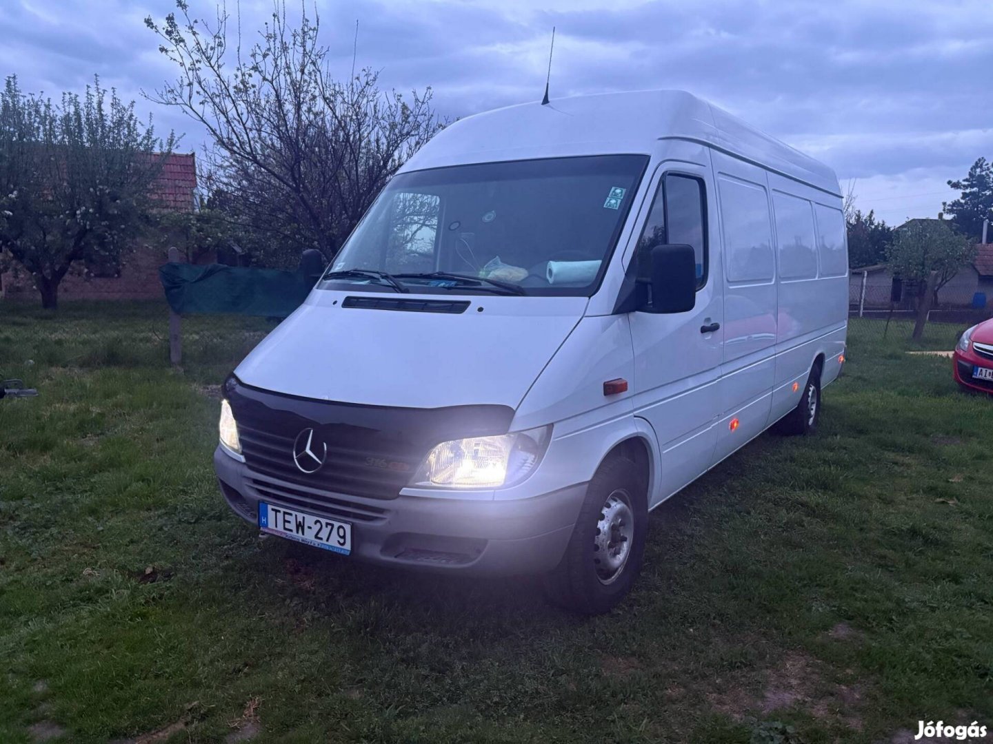 Mercedes Sprinter 316 cdi, 3.5t klima,tempomat, 2.8t horog