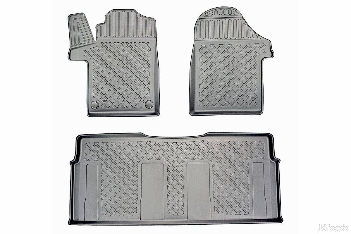 Mercedes V 2014- 2 sorhoz Guardliner Patentos Gumiszőnyeg Lábtálca