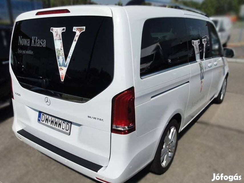 Mercedes V W447 / Vito 2014-től Lökhárírtóvédő Csomagtérajtóhoz