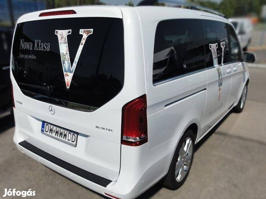 Mercedes V W447 / Vito 2014-től Lökhárírtóvédő Csomagtérajtóhoz