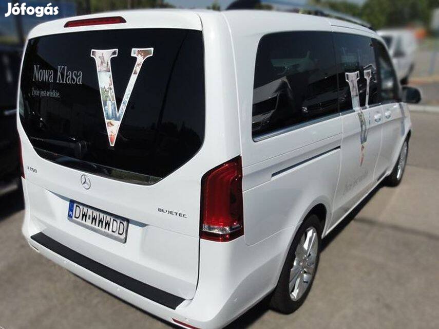 Mercedes V W447 / Vito 2014-től Lökhárírtóvédő Csomagtérajtóhoz