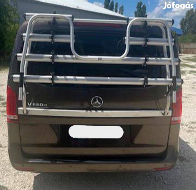 Mercedes V osztály kerékpár szállító csomagtartó hátsó ajtóra