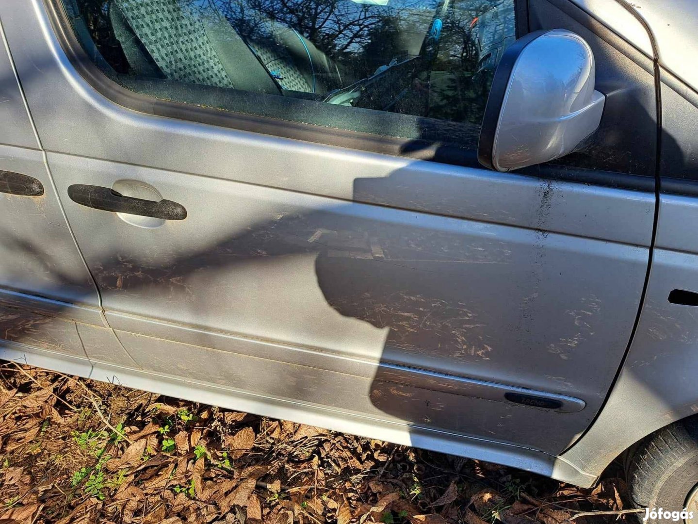 Mercedes Vaneo jobb első rozsdamentes ajtó