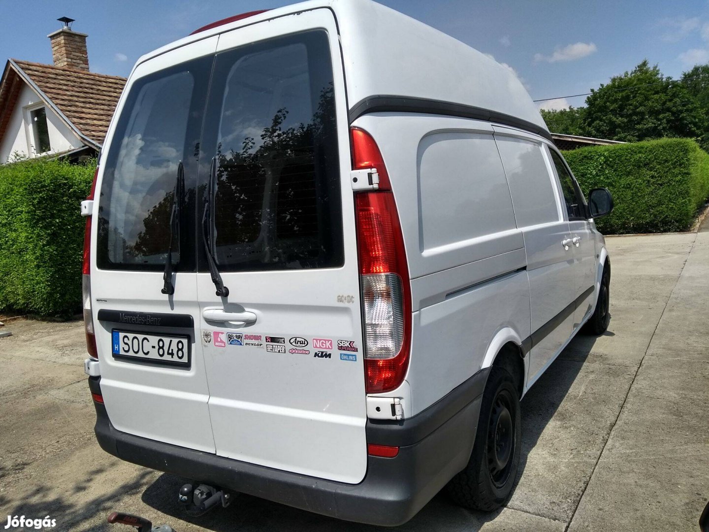 Mercedes Vito 111 CDI Uni Nincs áfa . Magasított . 2T vonóhorog