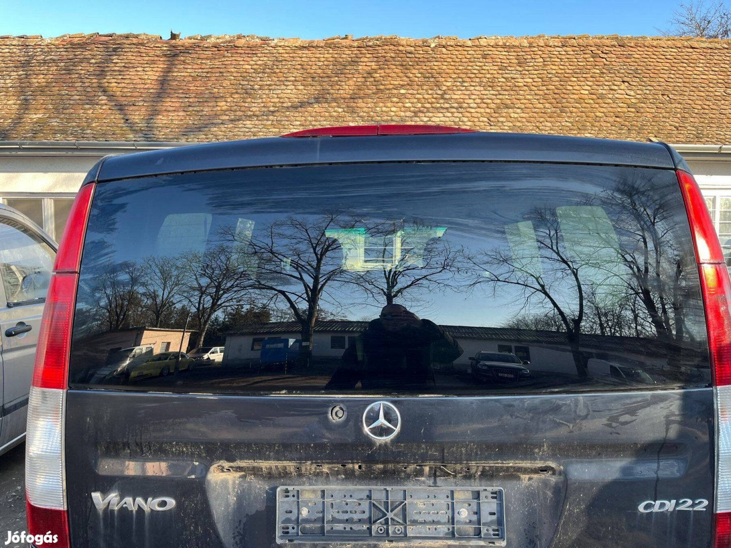 Mercedes Vito 639 Viano hátsó szélvédő