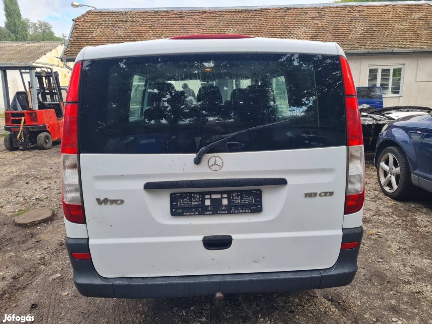 Mercedes Vito 639 csomagtérajtó