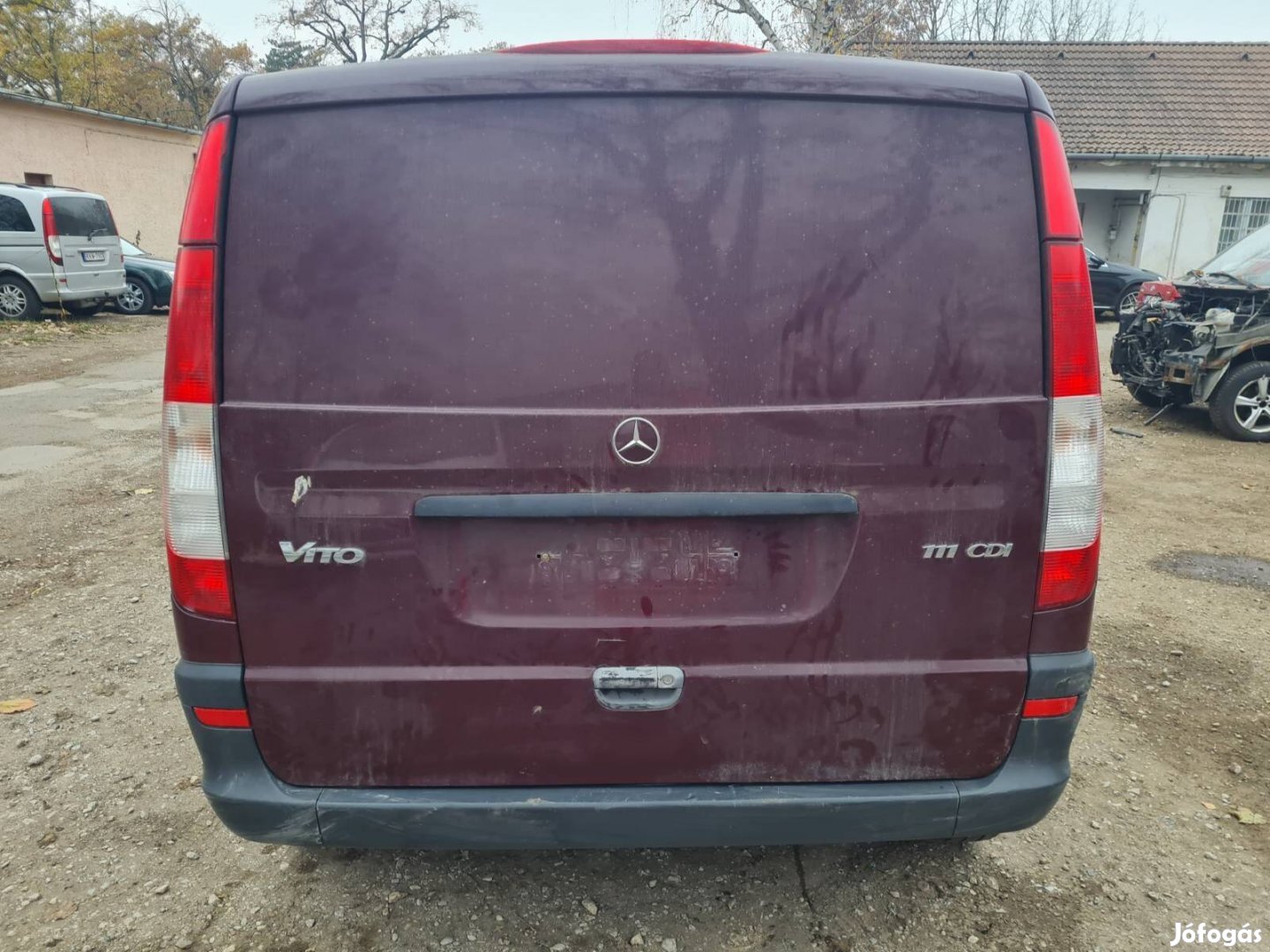 Mercedes Vito 639 csomagtérajtó