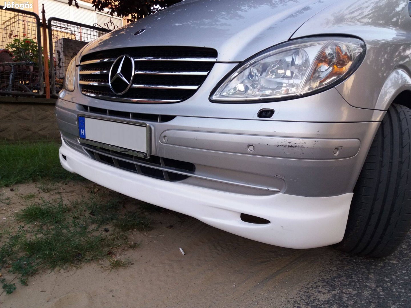 Mercedes Vito Viano W639 első lökhárító toldat spoiler