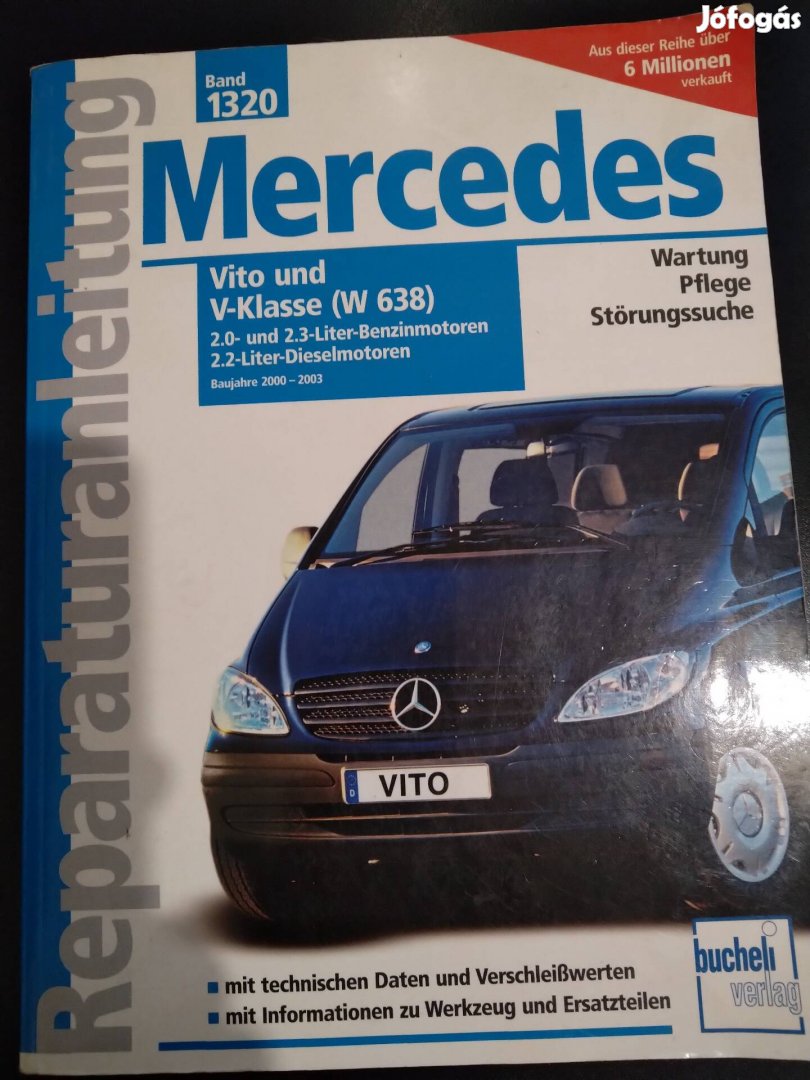 Mercedes Vito műszaki könyv