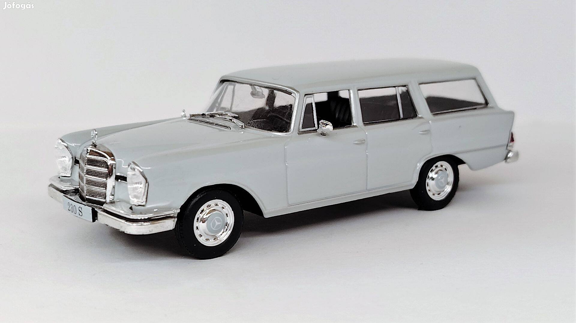 Mercedes W111 230 S Universal modellautó 1:43 hibátlan eladó