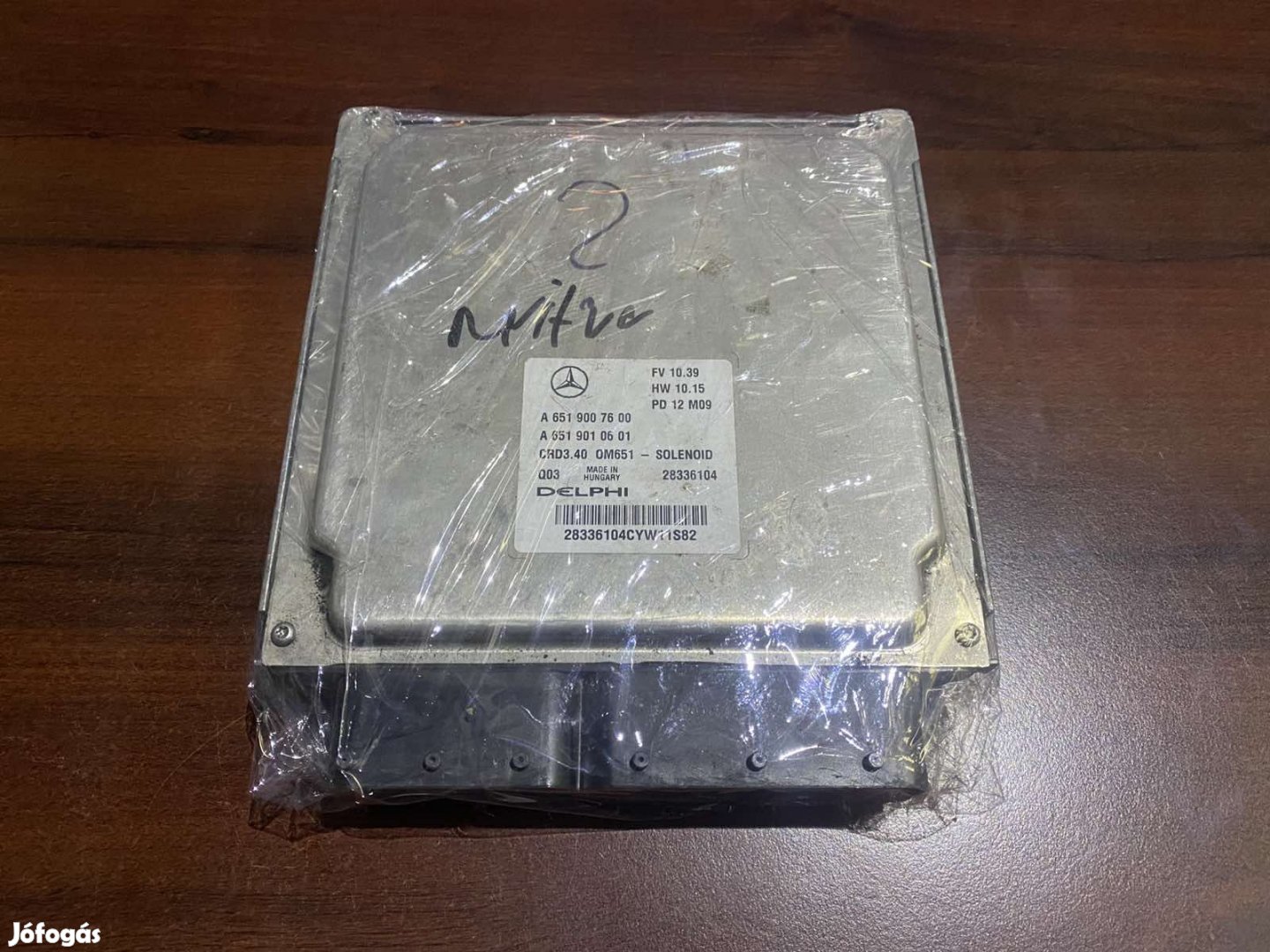 Mercedes W117-176-246 Motorvezérlő A6519007600 eladó