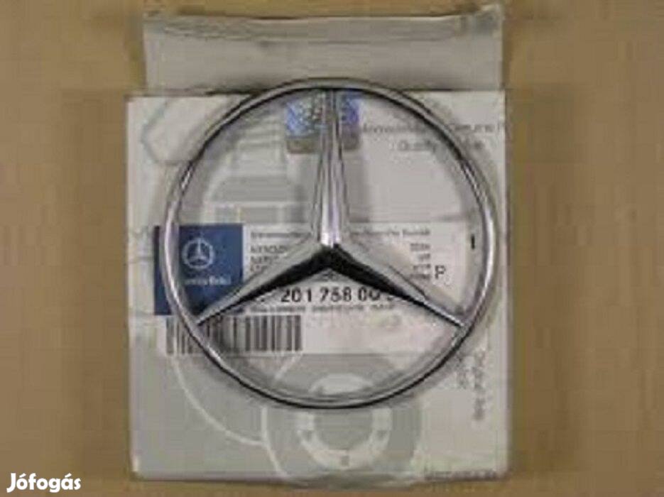 Mercedes W124 - E-class, W201 - S-class hátsó embléma csillag eladó