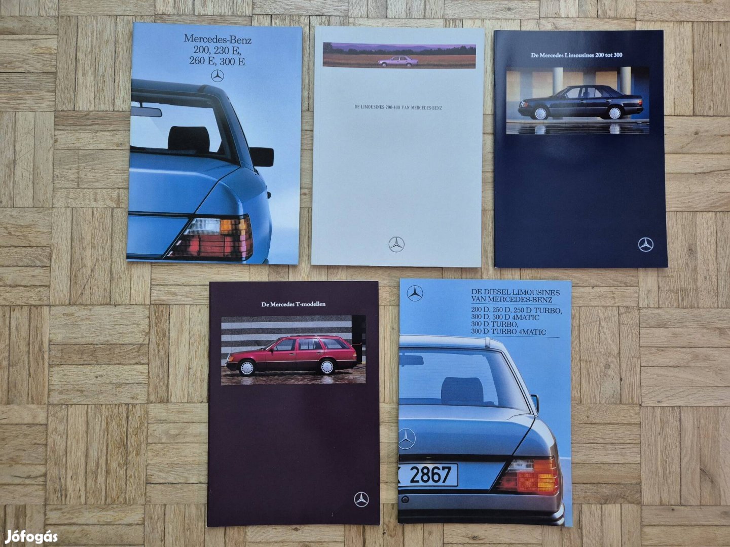 Mercedes W124 gyári prospektus eredeti katalógus OT 