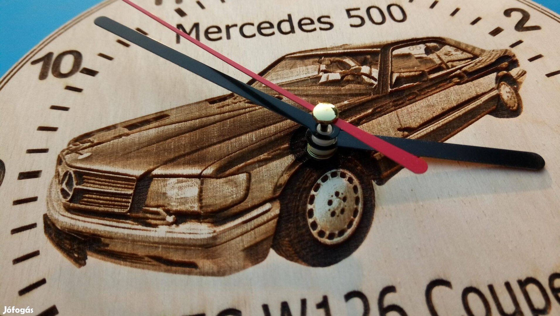 Mercedes W126 mintás falióra