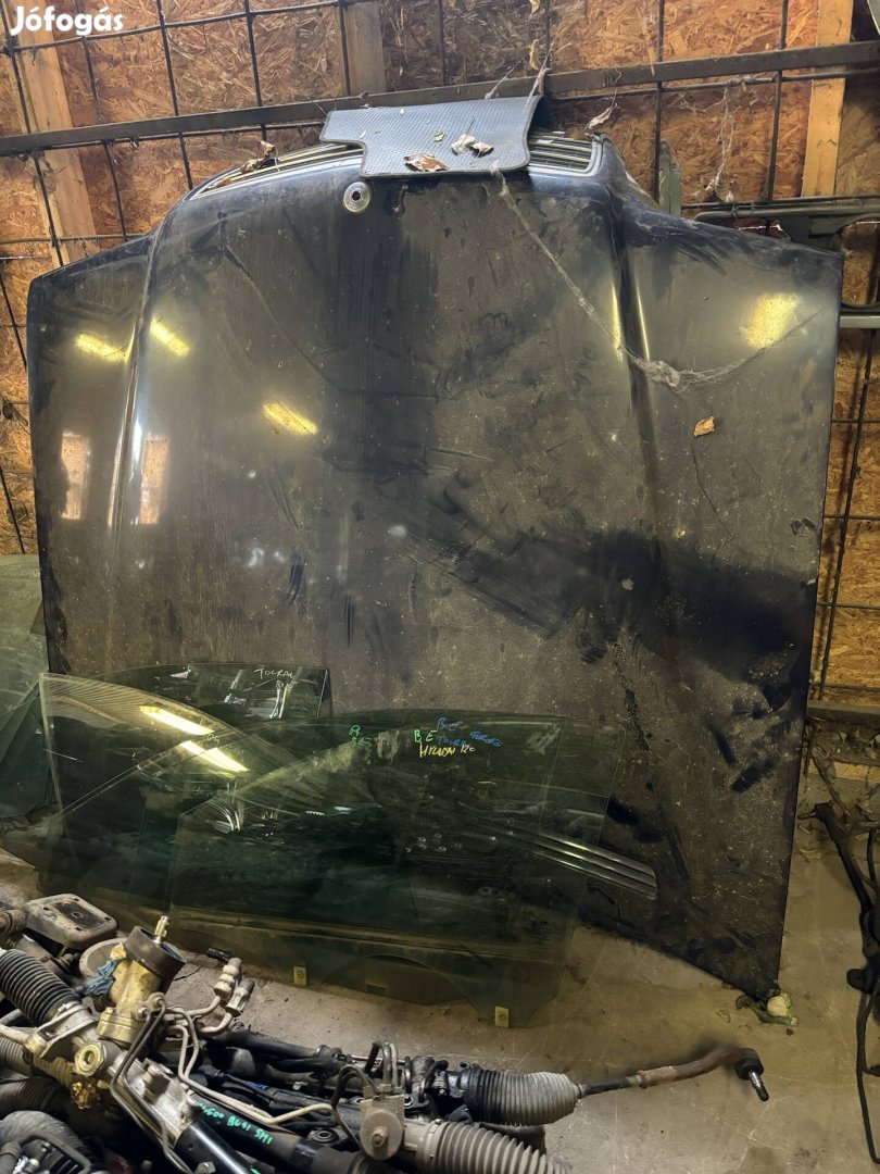 Mercedes W140 motorháztető géptető 