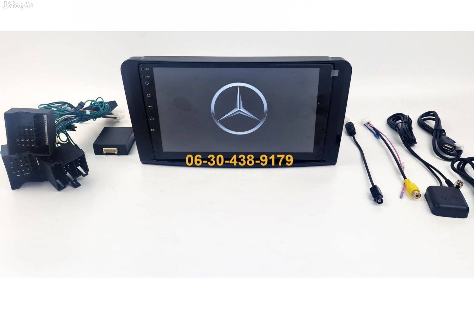Mercedes W164 ML GL Android autórádió fejegység gyári helyre 1-6GB