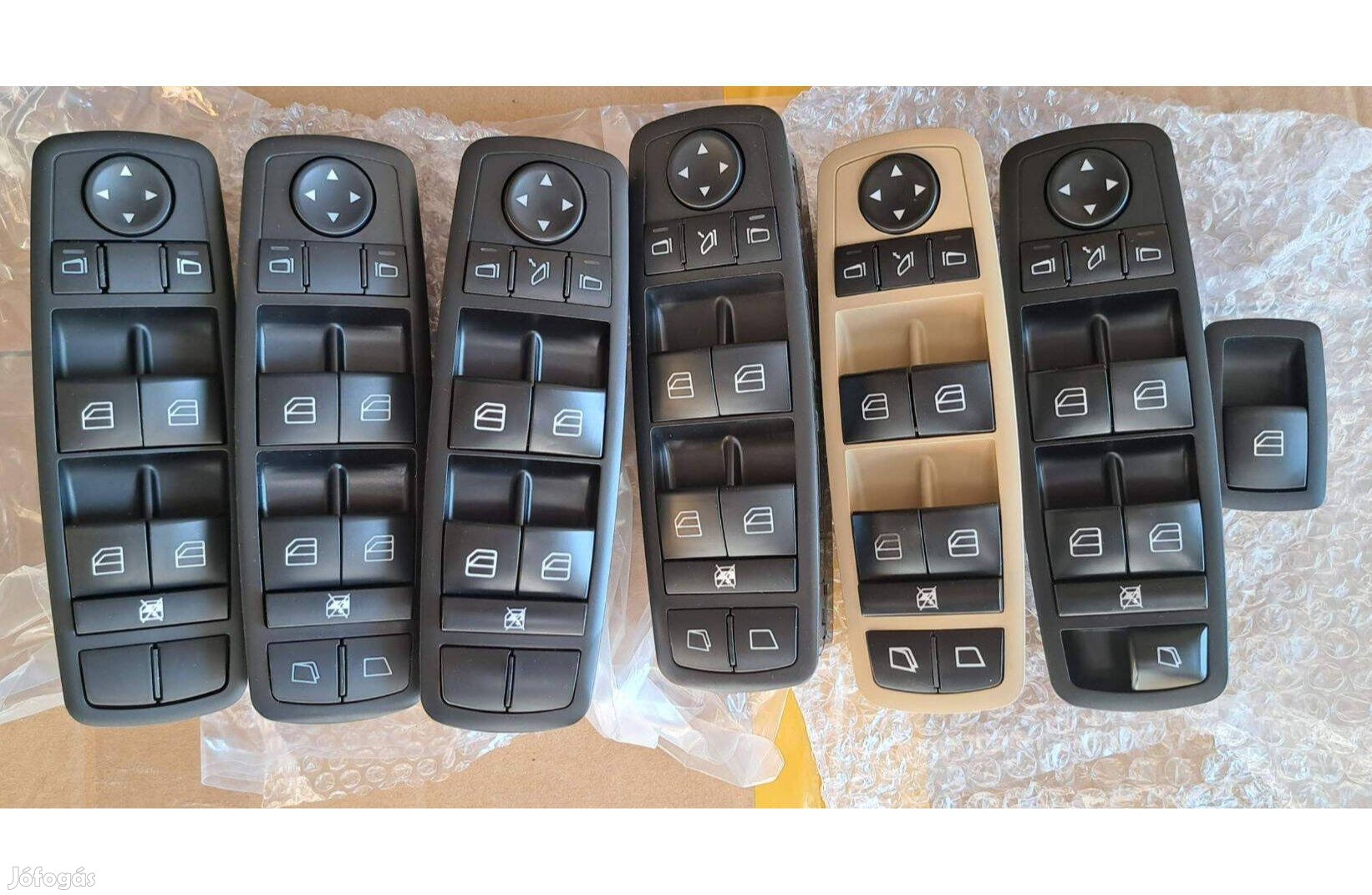 Mercedes W164 ML X164 GL W251 R vezető oldali ablakemelő kapcsoló bal