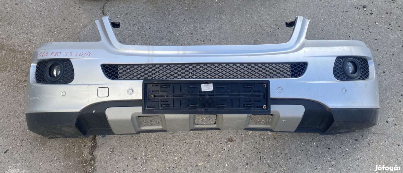 Mercedes W164 első lökhárító, radaros+xenon A1648803340 eladó