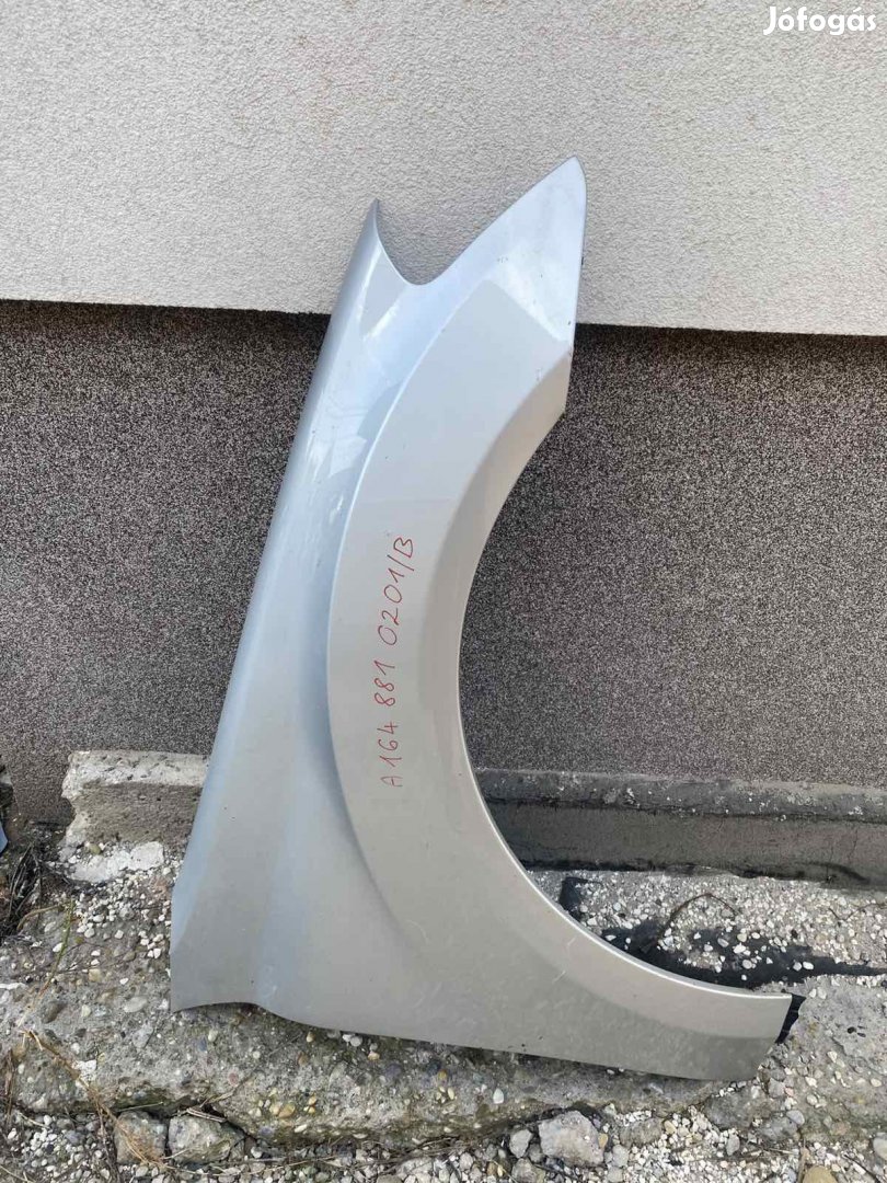 Mercedes W164 jobb első sárvédő A1648810201 eladó