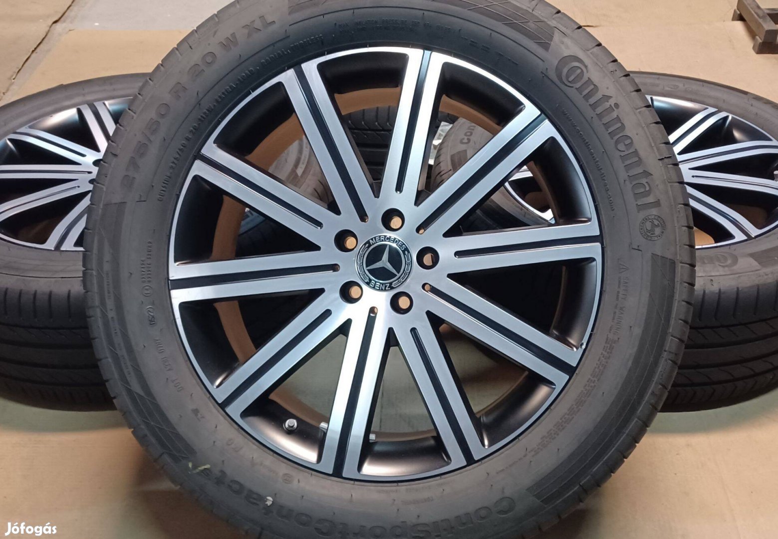 Mercedes W167 Gle 5x112 8,5x20 275/50 R20 nyári gumikkal 4db