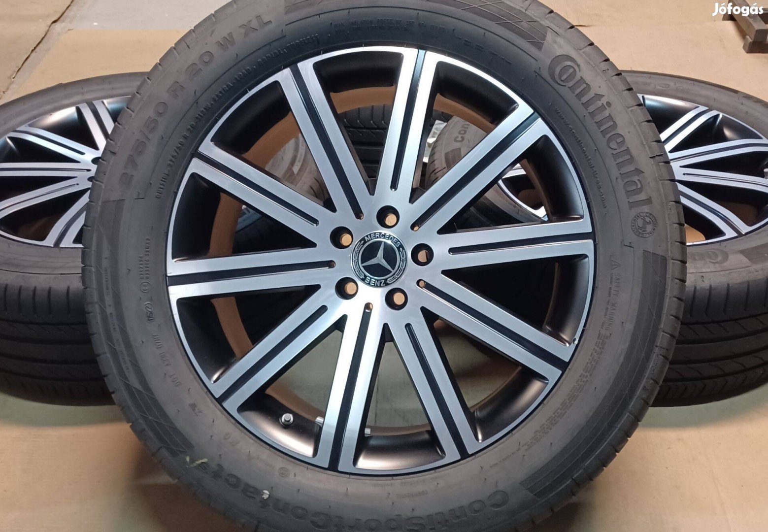 Mercedes W167 Gle 5x112 8,5x20 275/50 R20 nyári gumikkal 4db