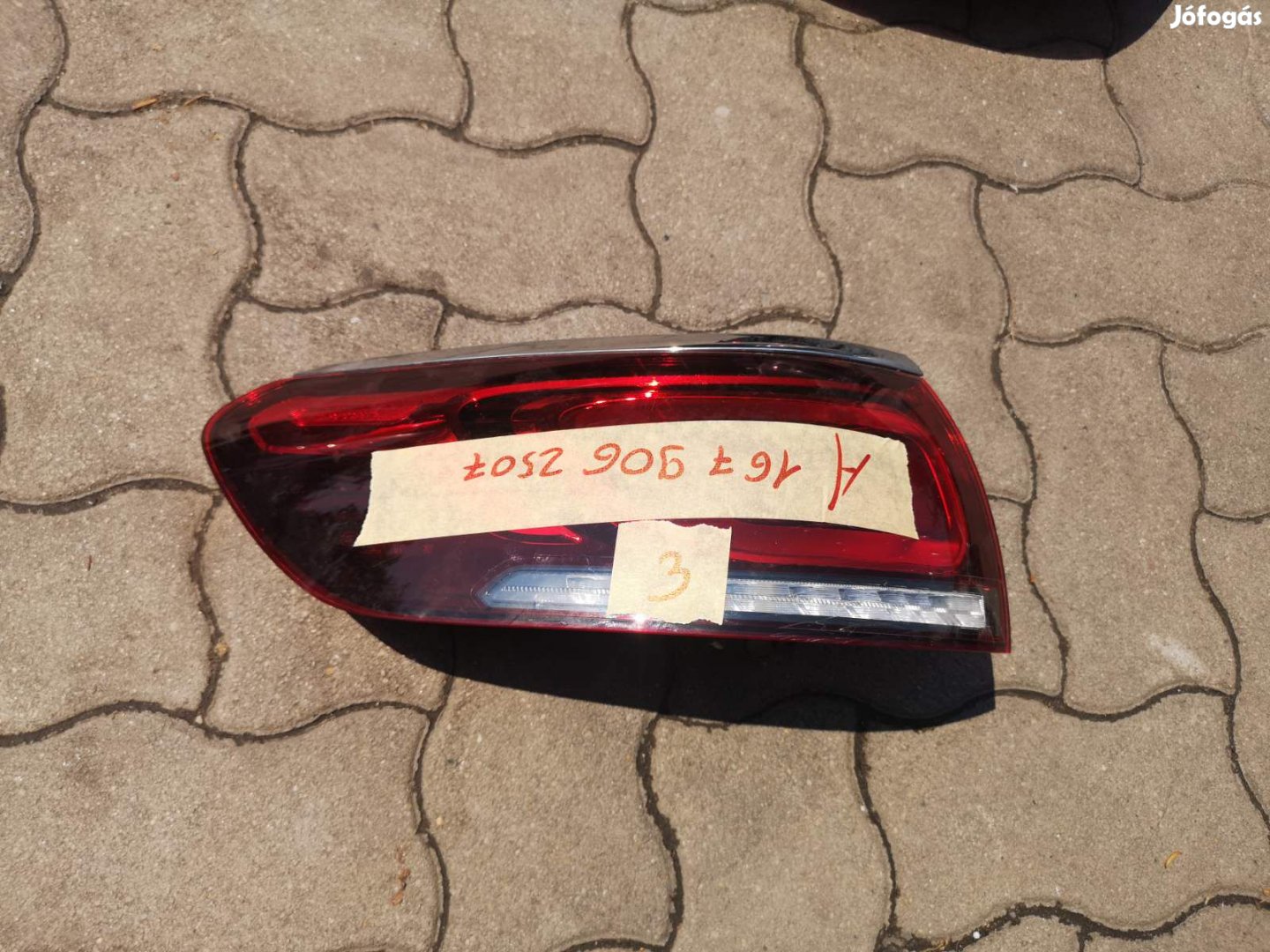 Mercedes W167 bal hátsó lámpa, LED A1679062507 eladó