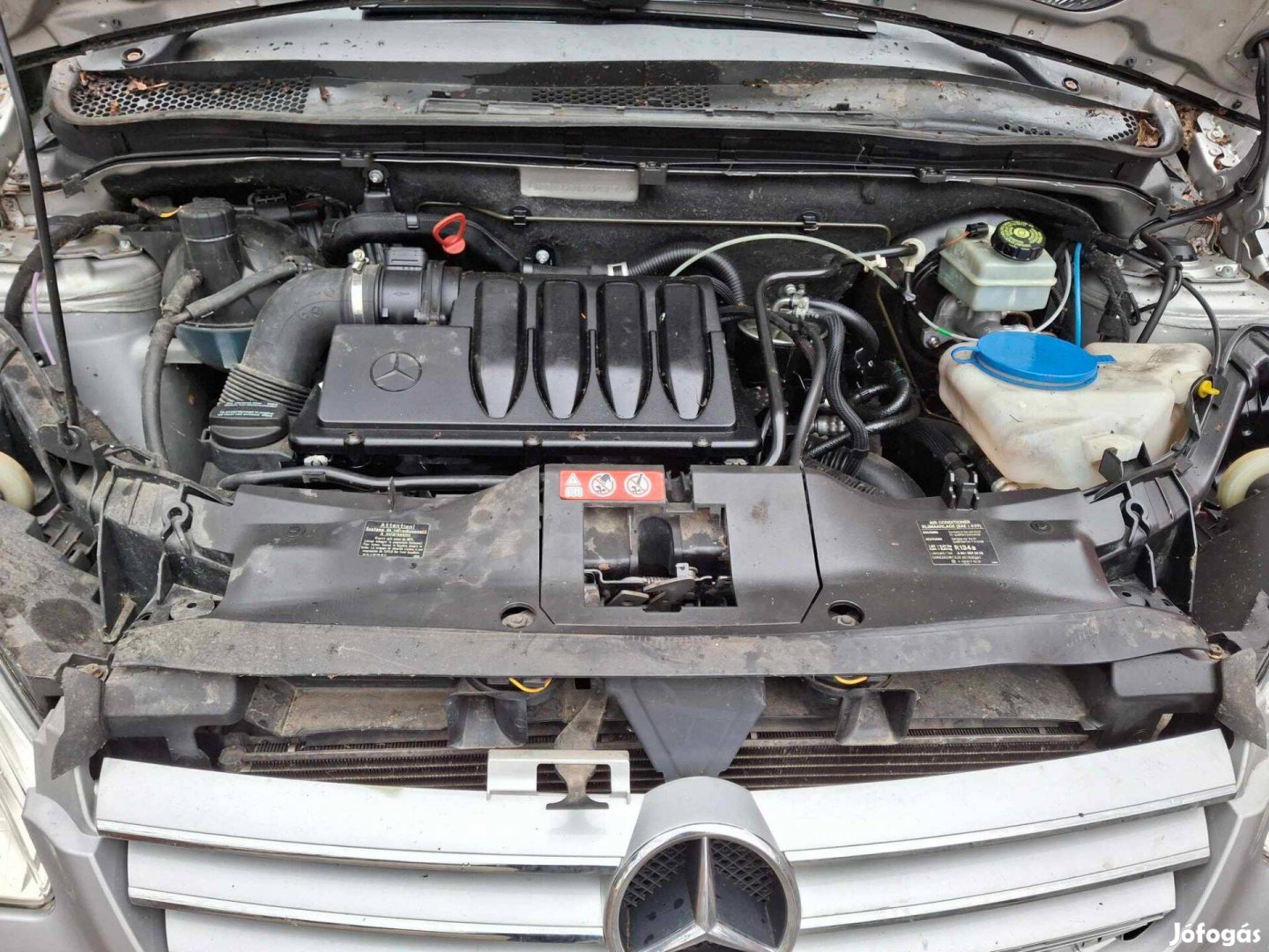 Mercedes W169 200 CDI 140 LE komplett motor, blokk hengerfejjel, porla
