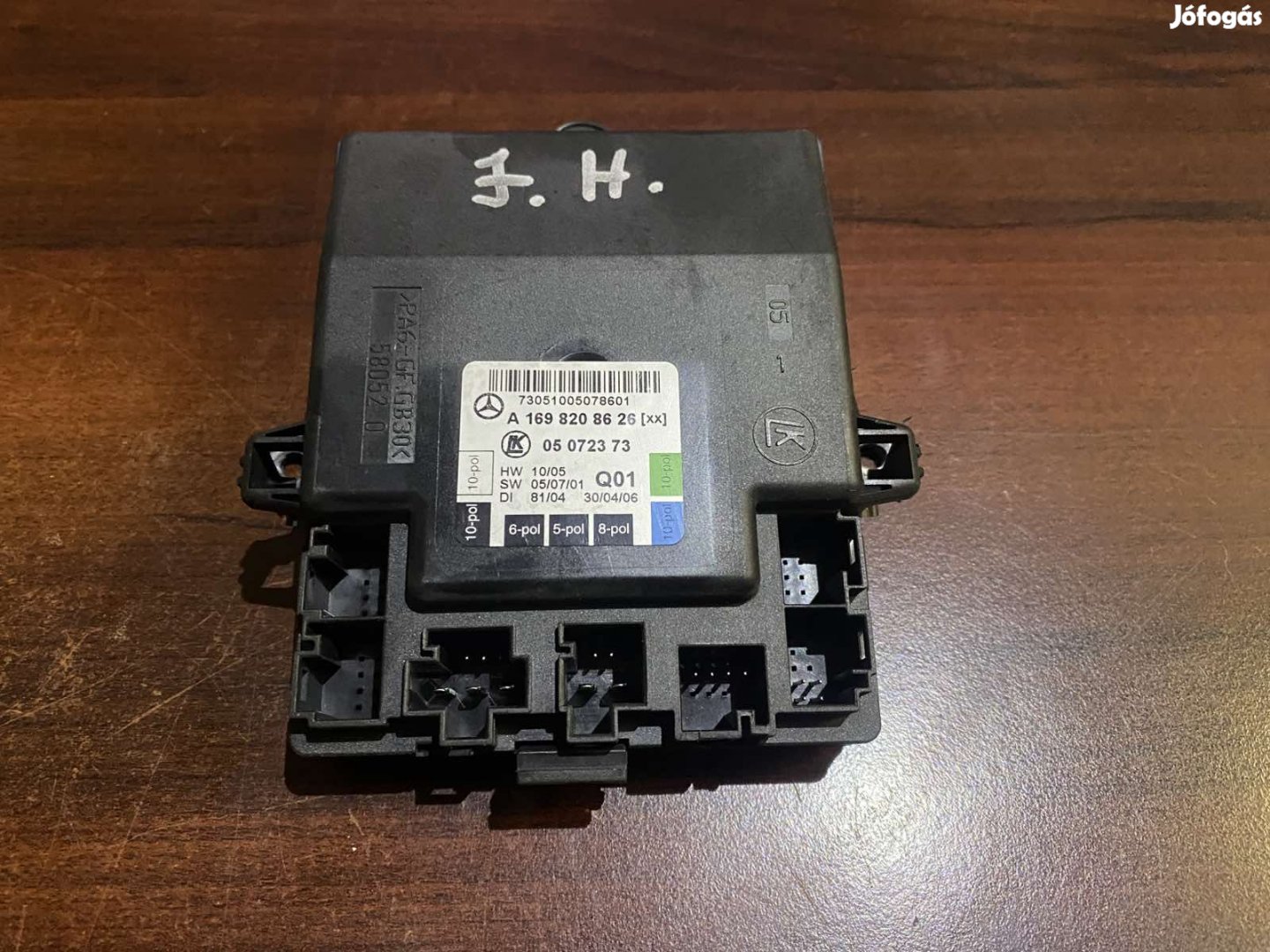 Mercedes W169-245 jobb hátsó ajtóvezérlő A1698208626 eladó