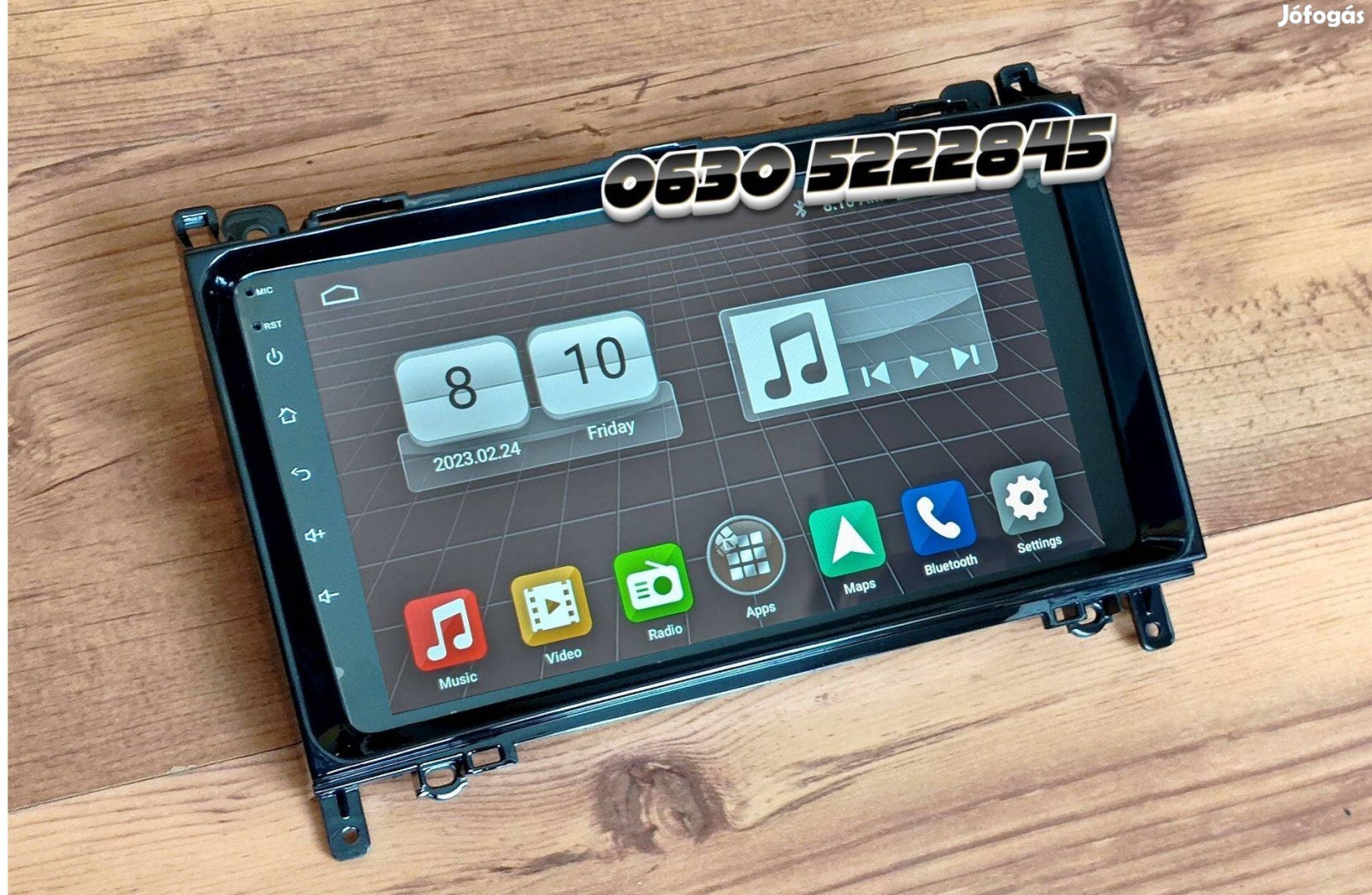 Mercedes W169 W245 A180 B200 B180 Android Multimédia Rádió 9" Kijelző