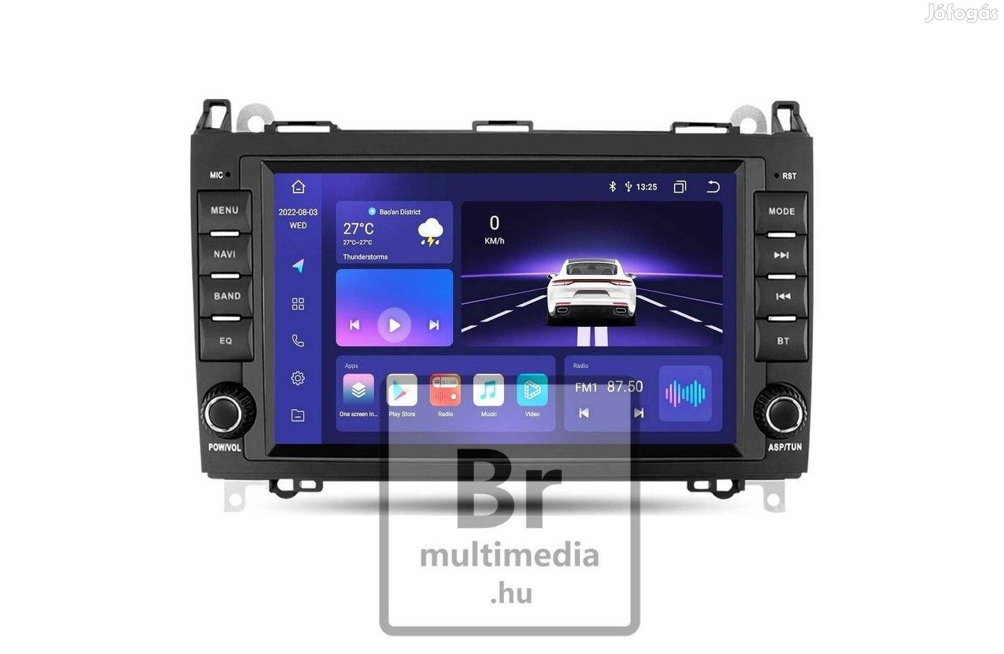 Mercedes W169 W245 Vito Viano Android 2Din Rádió Navigáció Multimédia