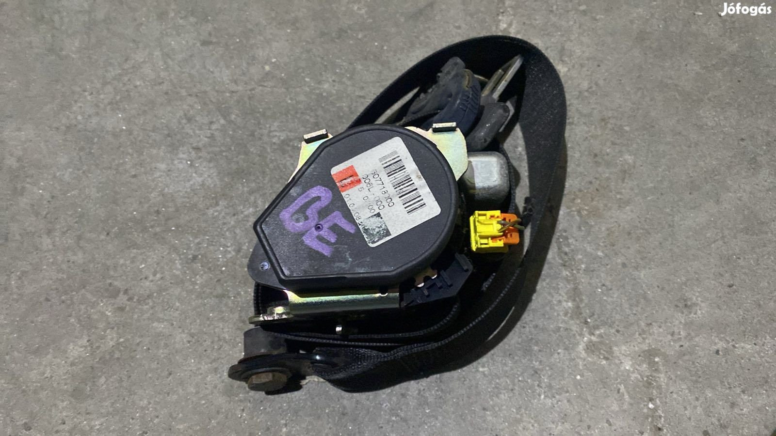 Mercedes W169 bal első biztonsági öv A1698608385 eladó