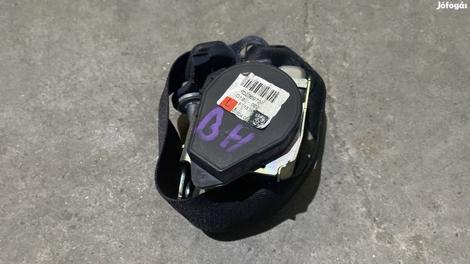 Mercedes W169 bal hátsó biztonsági öv A1698606185 eladó