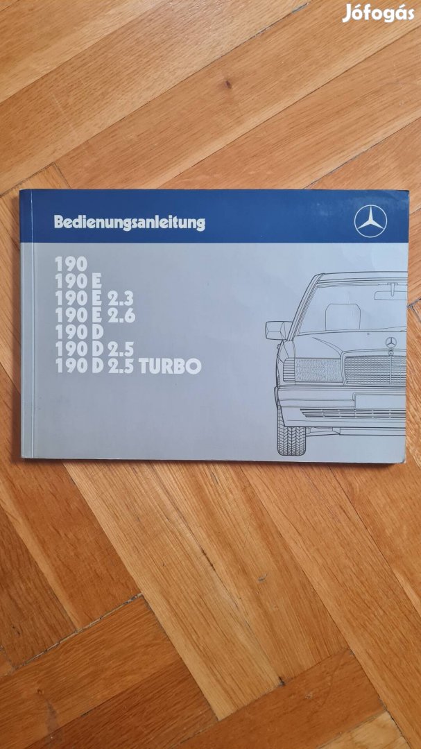 Mercedes W201 190 kezelési útmutató